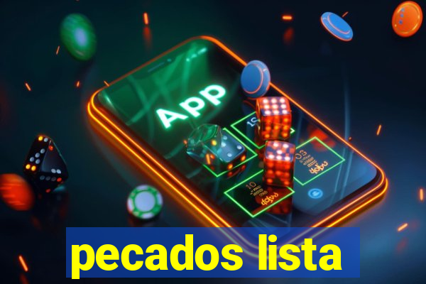 pecados lista